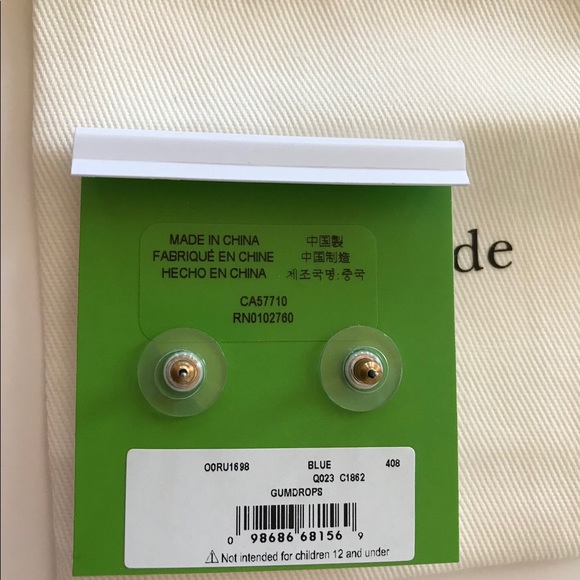Kate Spade Gumdrop Studs - Picture 5 of 5